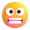 grimacing face